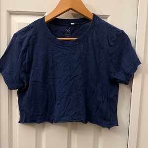 PacSun Dark Blue Women's Crop Top